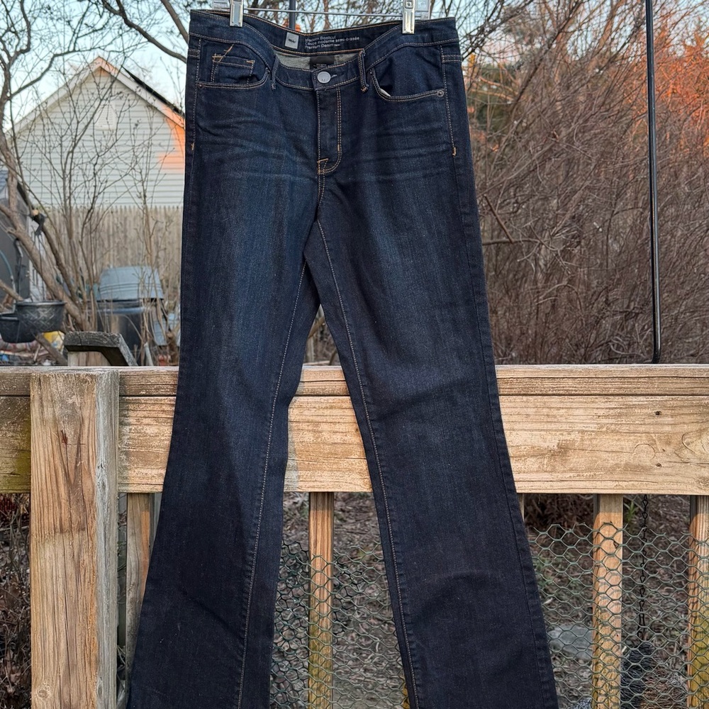 Mossimo Premium Denim Modern Bootcut Dark Denim Jeans Women’s Size 8R